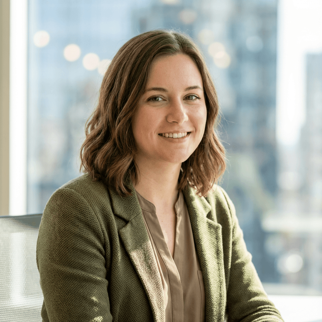 Female business manager in her late 40s, Black